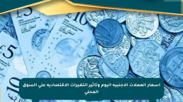 أسعار العملات الأجنبية اليوم وتأثير التغيرات الاقتصادية على السوق المحلي